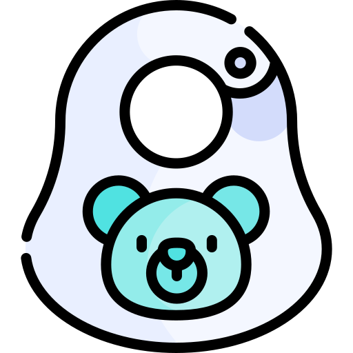 Детский слюнявчик бесплатно иконка