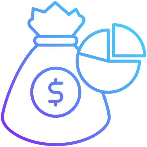 bolsa de efectivo icono gratis