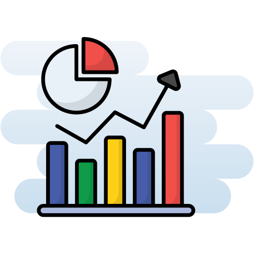 gráfico de negocios icono gratis