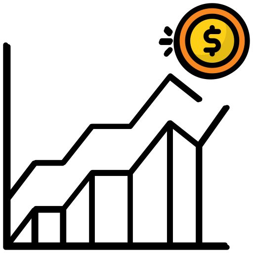 bourse Icône gratuit bourse Icône gratuit