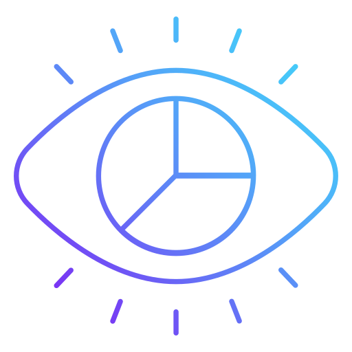 visión icono gratis