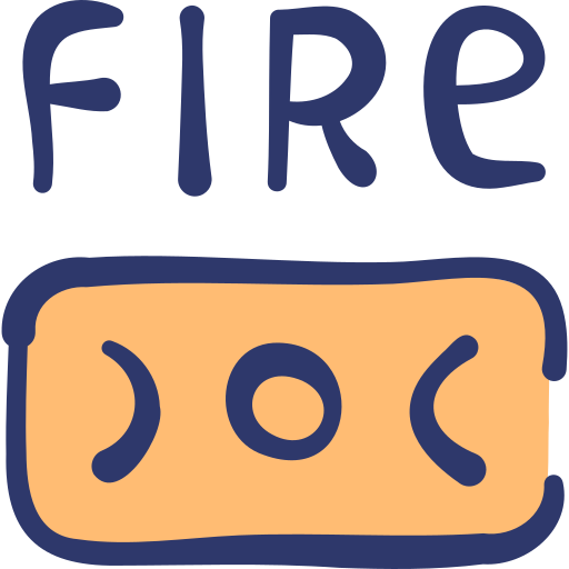 alarma de incendios icono gratis