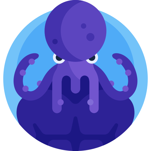 Kraken Detailed Flat Circular Flat icon