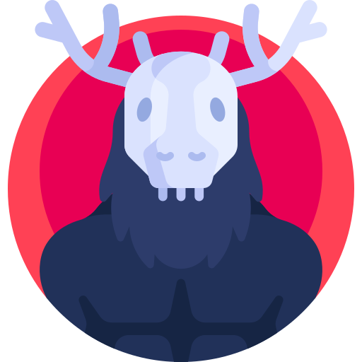 Wendigo Detailed Flat Circular Flat Icon