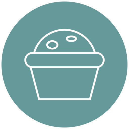 Muffin Generic Flat icon