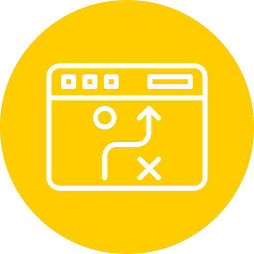 estrategia de negocios icono gratis