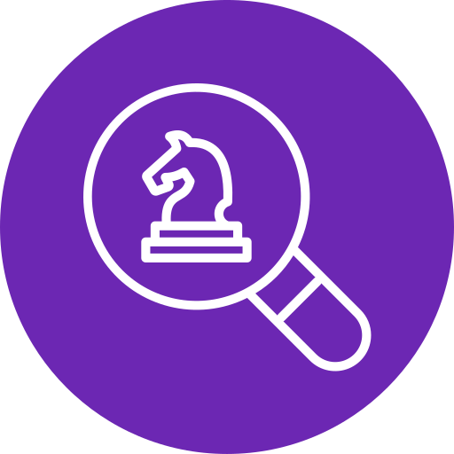 estrategia de negocios icono gratis