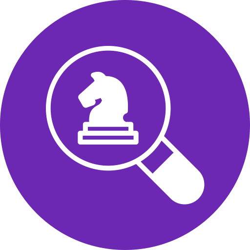 estrategia de negocios icono gratis