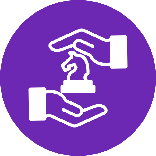 estrategia de negocios icono gratis