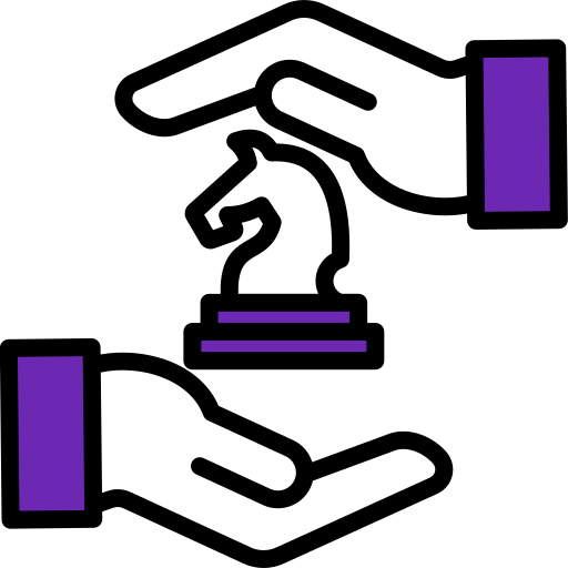 estrategia de negocios icono gratis