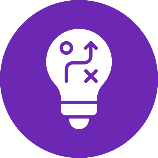 estrategia de negocios icono gratis