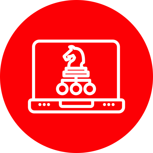 estrategia de negocios icono gratis