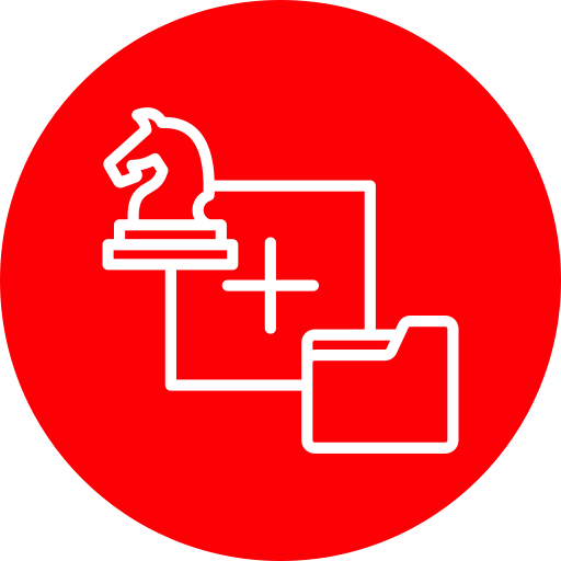 estrategia de negocios icono gratis