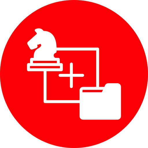 estrategia de negocios icono gratis