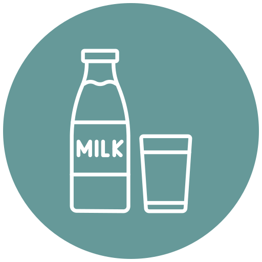 leche icono gratis