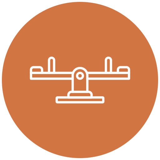 Seesaw Generic Flat Icon