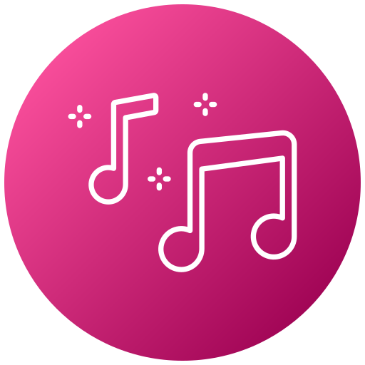 Musical note Generic Flat Gradient icon