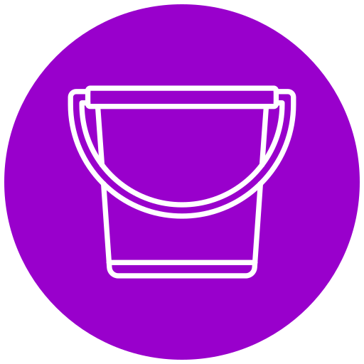 Sand bucket Generic Flat icon