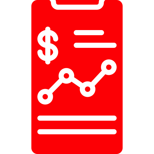 reporte de negocios icono gratis