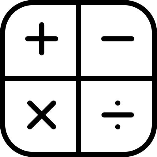 Calculator Symbols Free Shapes Icons