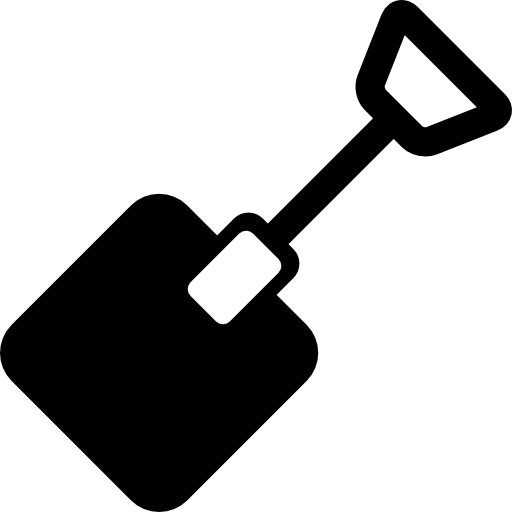 pala corta icono gratis