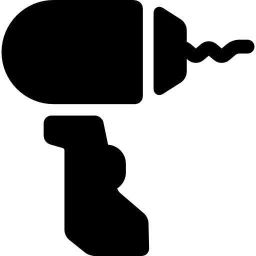 taladro eléctrico icono gratis