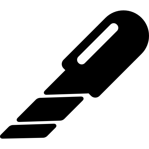 cortador icono gratis