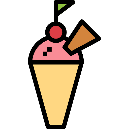 Ice cream Smalllikeart Lineal Color icon