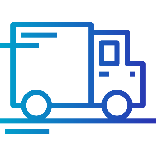 Delivery Truck Smalllikeart Gradient Icon