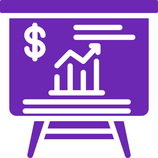reporte de negocios icono gratis