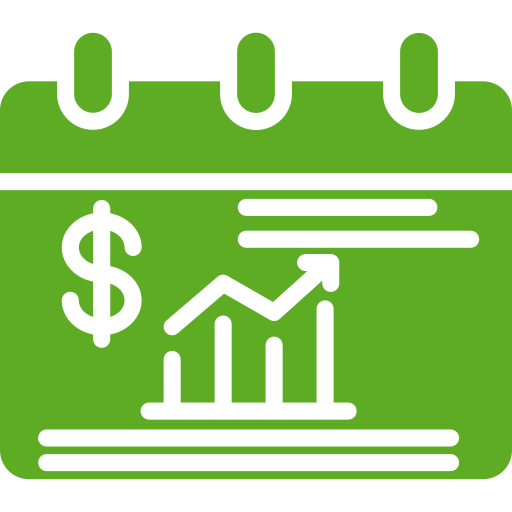 reporte de negocios icono gratis