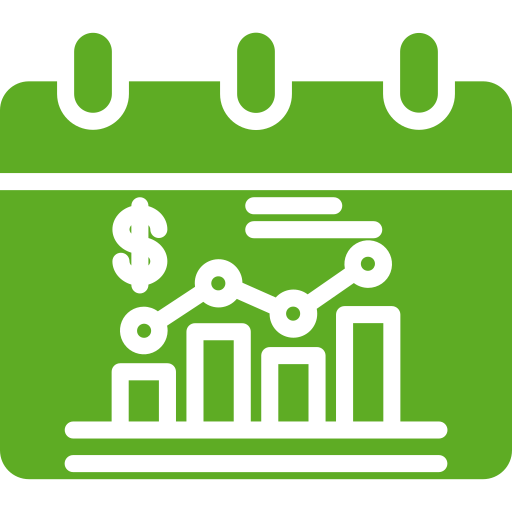 reporte de negocios icono gratis