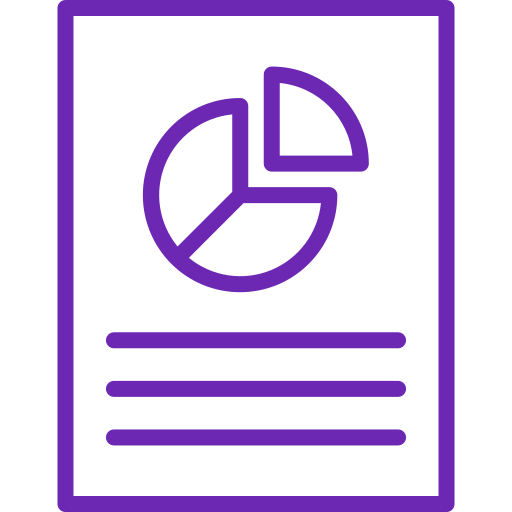 reporte de negocios icono gratis