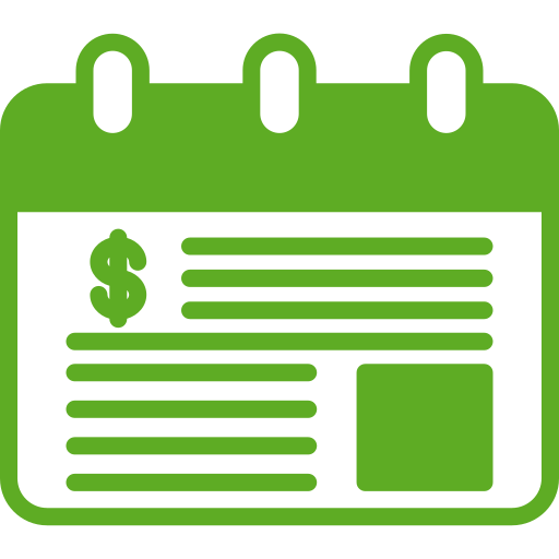 reporte de negocios icono gratis