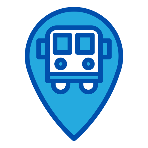 Bus Generic Blue icon