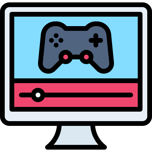 Gamer Generic Outline Color icon