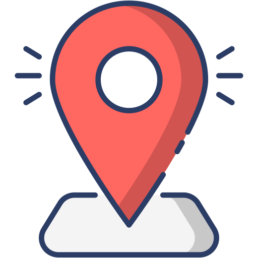 dirección icono gratis