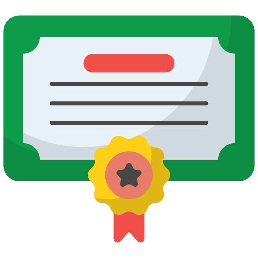 Certificate Generic Flat icon