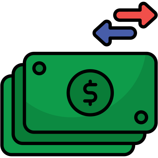 Cash flow Generic Outline Color icon