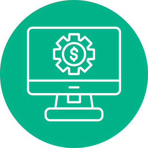 economía icono gratis