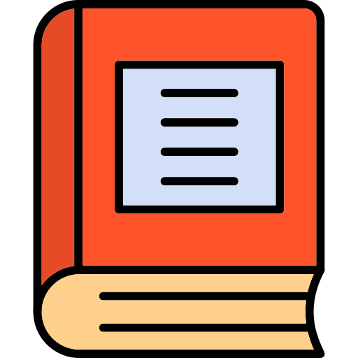 Book Generic Outline Color icon