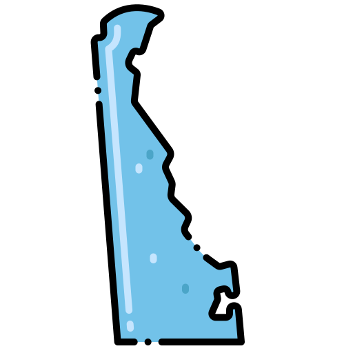 mapa de estados unidos icono gratis