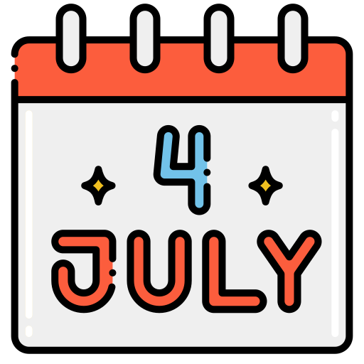 4th of july - Free holidays icons