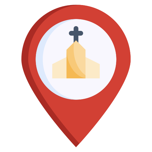 Church - Free maps and location icons