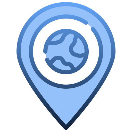 geografía icono gratis