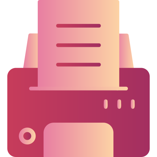 Printer Generic Flat Gradient icon