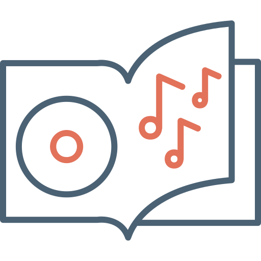 Audio book free icon