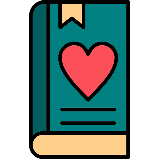 Book Generic Outline Color icon