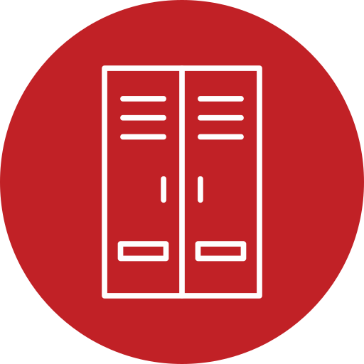 casilleros icono gratis