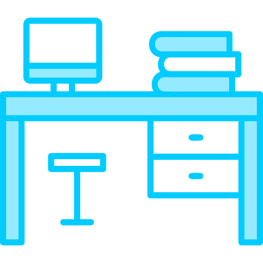 Desk free icon